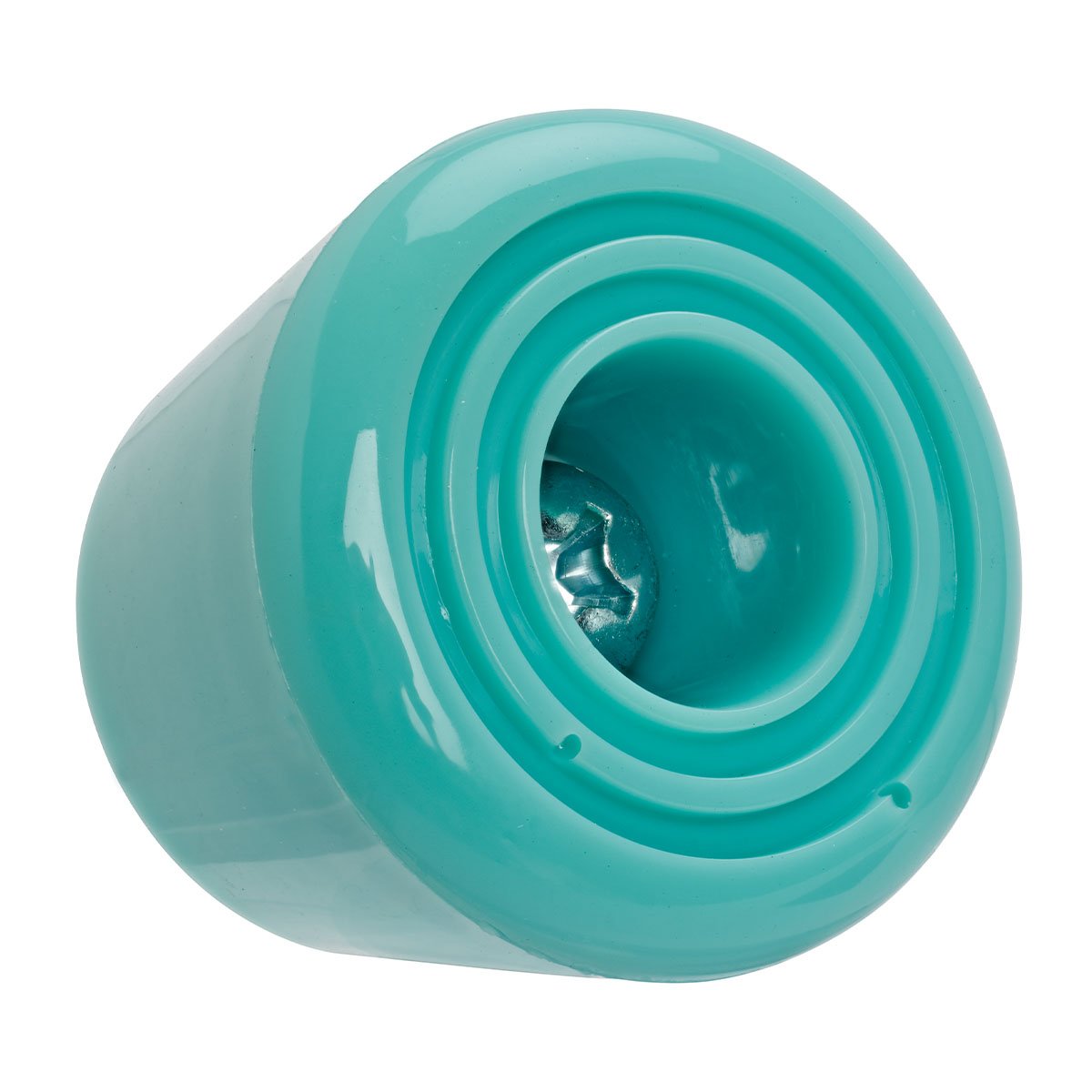 Aqua roller skate toe stop with mounting screw